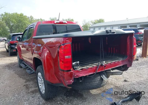 2018 Chevrolet Colorado Lt из США, поврежденный, VIN 1GCGTCENXJ1300104